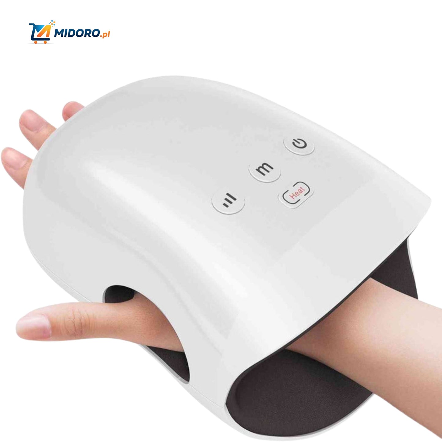 Palmex™ Masażer Rąk | Poduszki Powietrzne, Ciepło & Ulga w Stawach