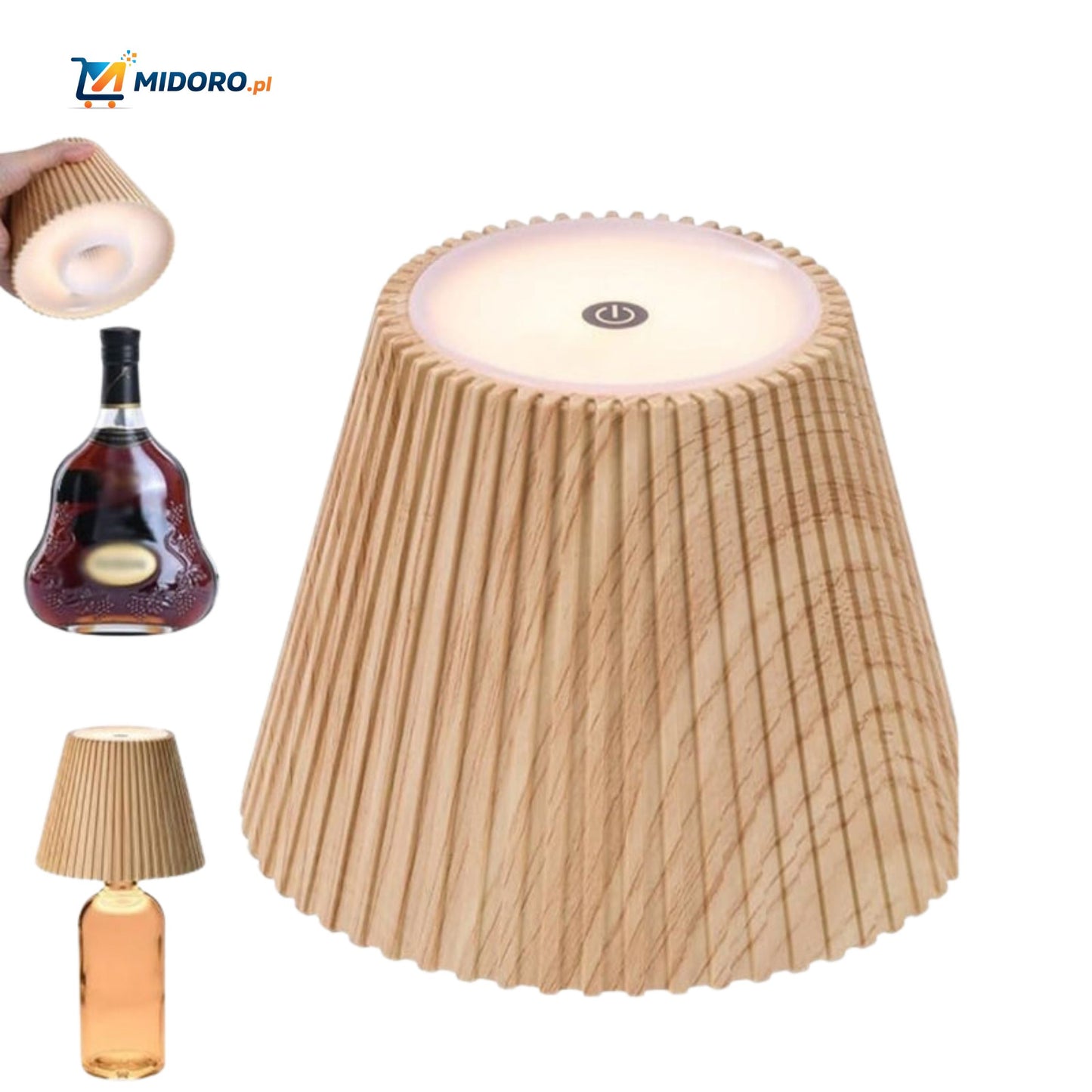 LumaVino™ Lampa Winiarska – Zamień Każdą Butelkę w Czarujące Źródło Światła!