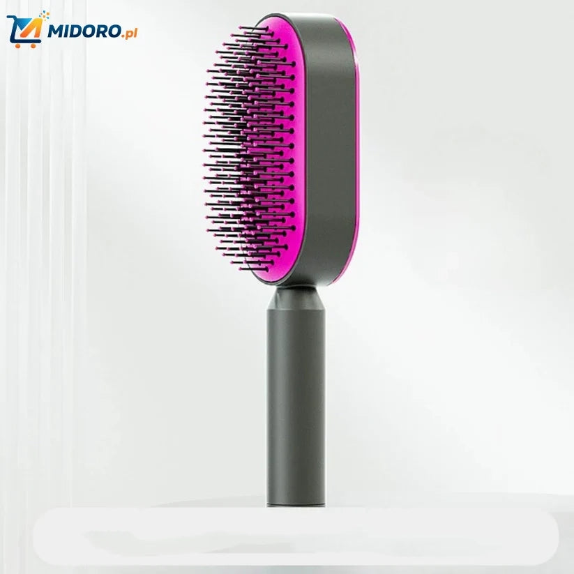 Bestie™ | Piękna szczotka do włosów z jednym przyciskiem do łatwego usuwania włosów