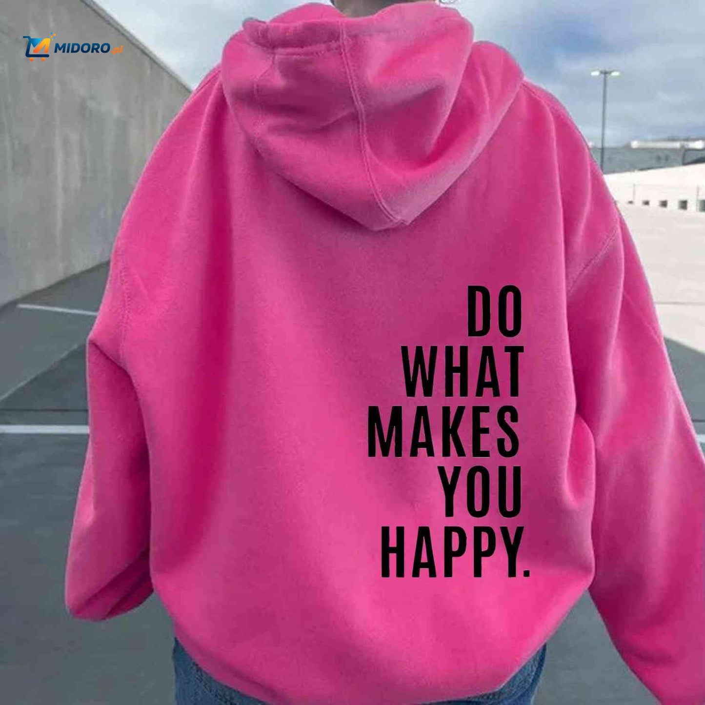 HappiWear™ Hoodie | Oversized, Wygodny & Stylowy