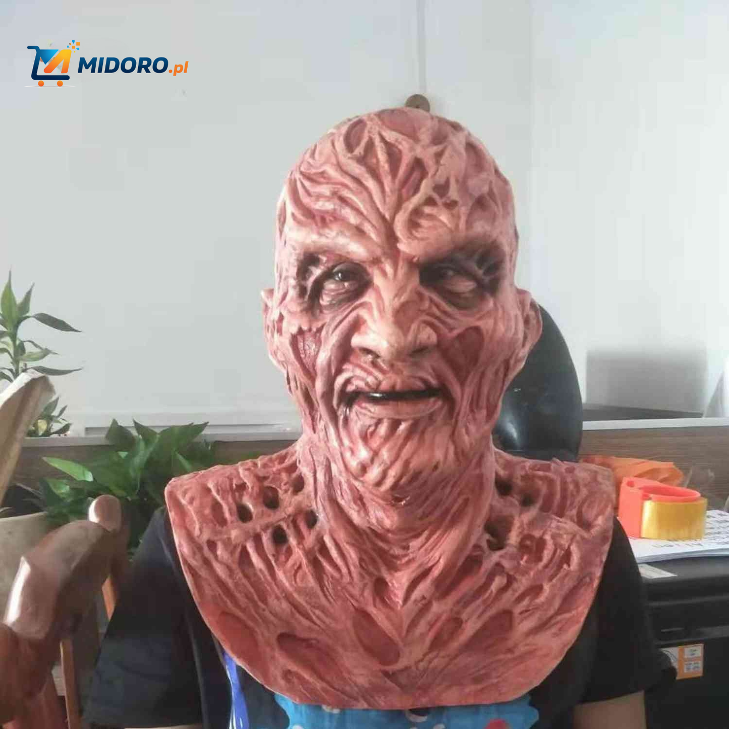 Zombiora™ Maska | Przerażająco realistyczna, wygodna na Halloween