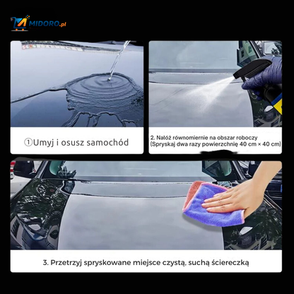 VisiShield™ Auto i Powłoka Szyb | Nano Kryształ Wosk, Wysoki Blask i Ochrona!
