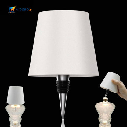 LumaVino™ Lampa Winiarska – Zamień Każdą Butelkę w Czarujące Źródło Światła!