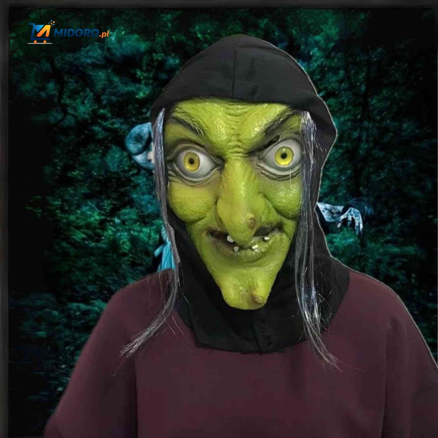 Phantomix™ Maska | Halloween Horrorlook, Straszny i Przerażający