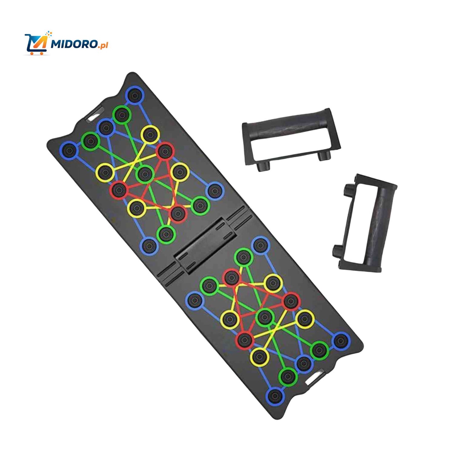 PowerFit™ Deska do Pompki | Wielofunkcyjna, Wzmacniająca Mięśnie i Kompaktowa