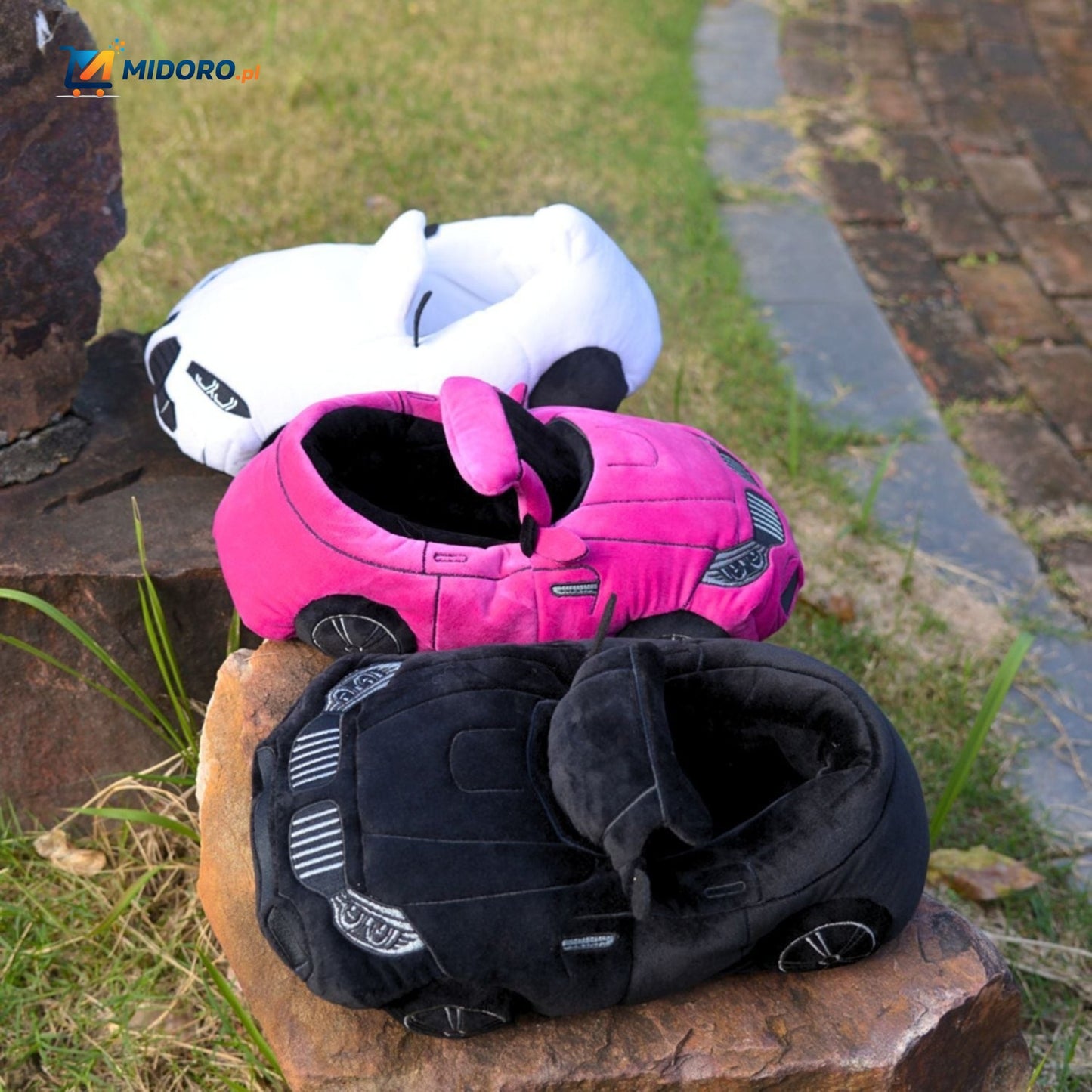 RaceGlide™ Kapcie | Wyścigowe Doznania, Miękki Komfort i Przytulny Dom!