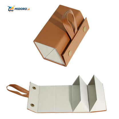 Optigarde™ Etui na okulary | Wielokieszeniowe, Składane i Oszczędzające Miejsce