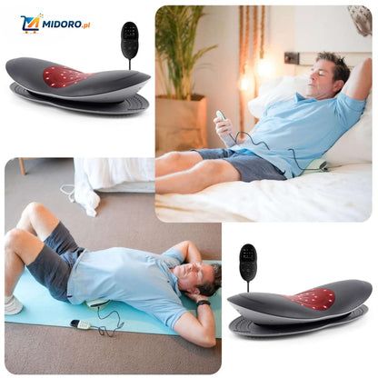 RelaxaCore™ Masażer | Kompresja cieplna, Podczerwień i Wsparcie dla Pleców