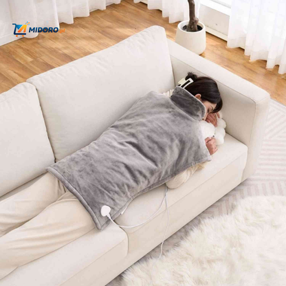 Thermo Relax™ Elektryczny Koc Ogrzewający | Szyja i Ramiona, Szybkie Ciepło