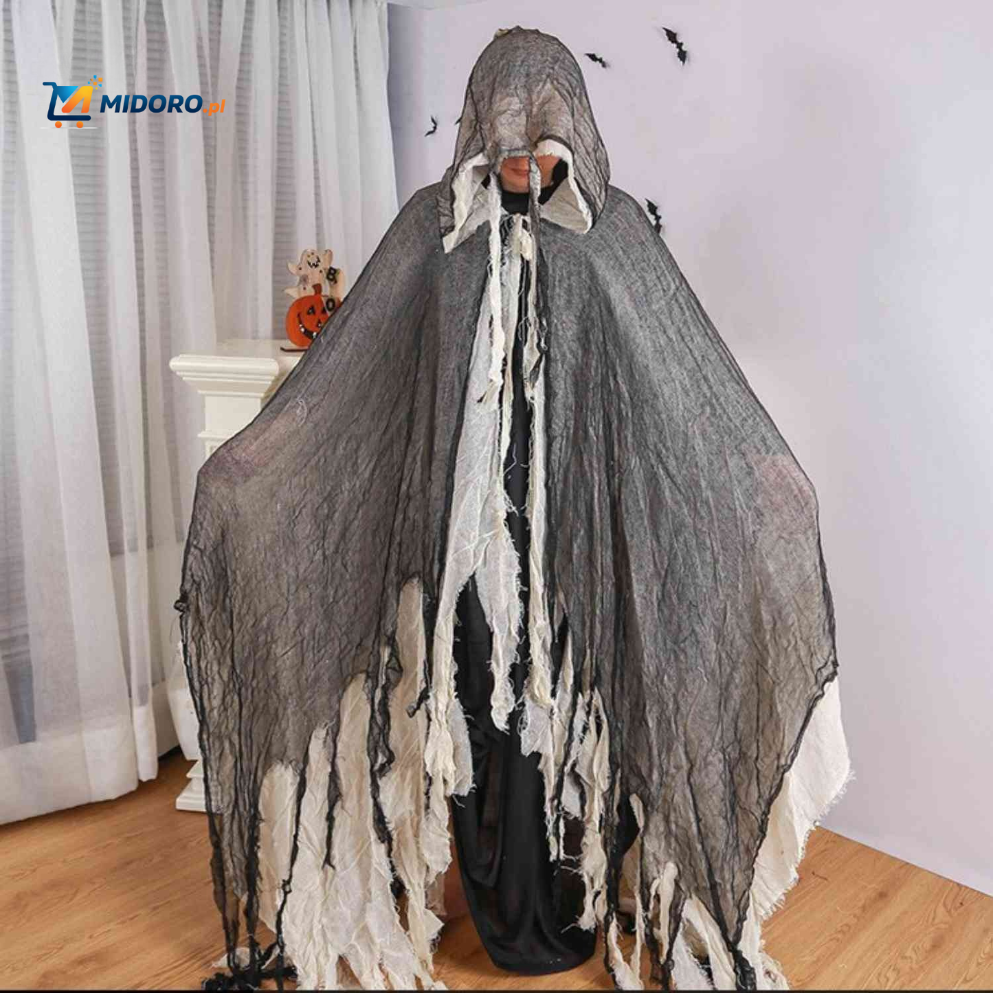 ShadowReap™ Peleryna | Kostium Halloween, lekki i wąski wygląd