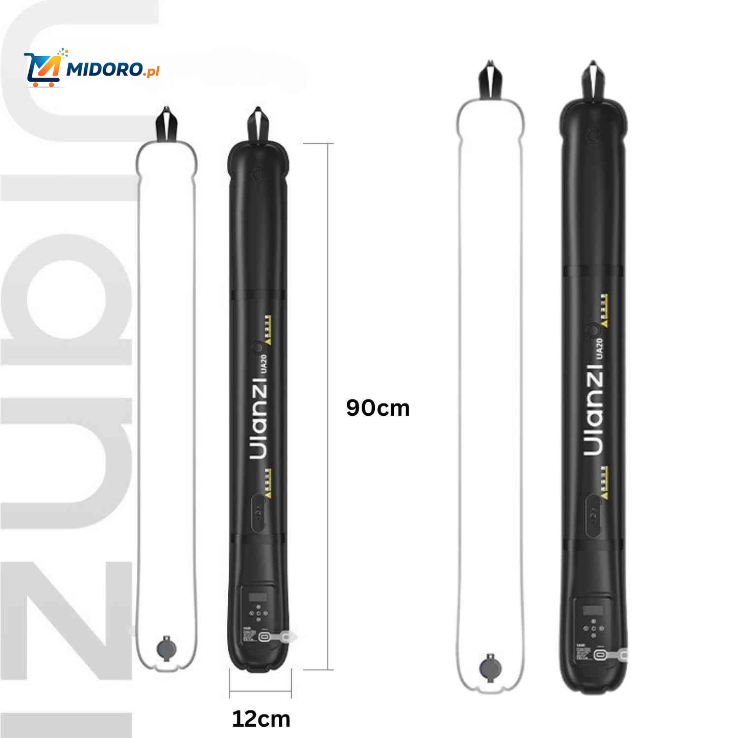 Ulanzi™ Lampa Napełniana Powietrzem | Magnetyczne Światło lub Zestaw Statywów – Idealna do Fotografii, Wideo i Na Zewnątrz