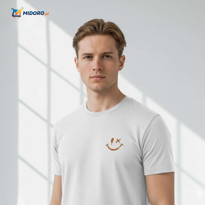 SmileyWave™ T-shirt | Miękka bawełna, wyrazisty design i oddychający
