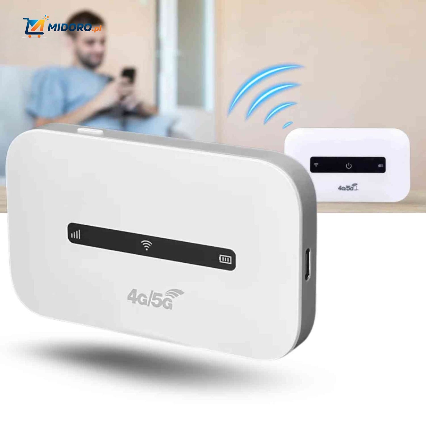 Router Netrovia™ | 4G Przenośny, Szybkie WiFi i Bez Kabli