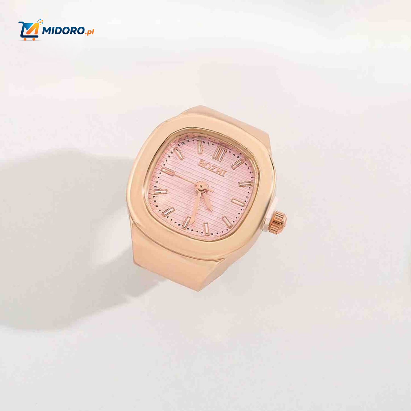 Timora™ Zegarek Pierścionkowy | Unikalny design, wyświetlanie czasu i stylowy dodatek