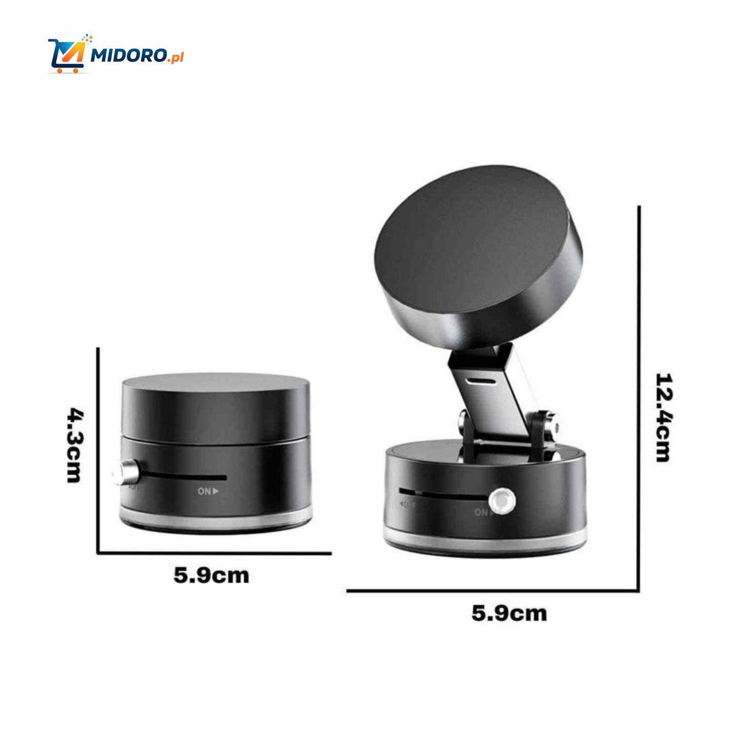 Magnetix™ Uchwyt na Telefon | Obrót 360° z Dodatkowym Silnym Chwytem