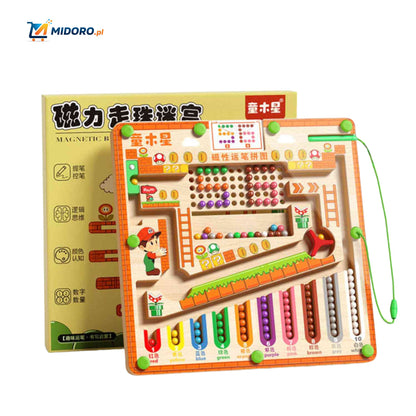 MagnoMaze™ Gra | Logiczne myślenie, motoryka mała i radość z nauki