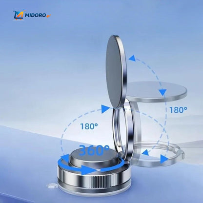 Magnevo™ Uchwyt na telefon | Obrót 360°, MagSafe i kompaktowy