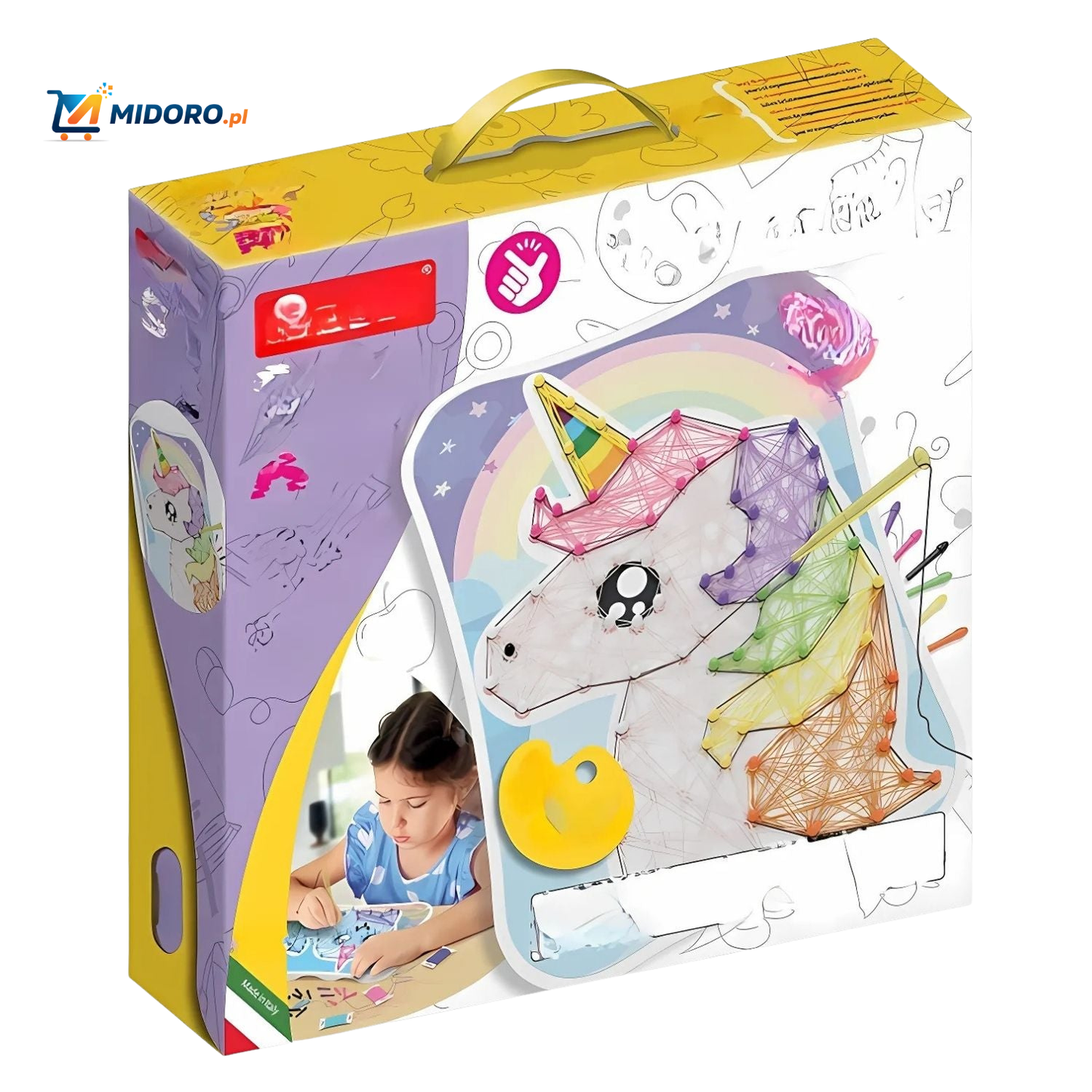 ThreadArt™ Builder | Kreatywna Układanka Z Drutu, Edukacyjna i Zabawna dla Dzieci