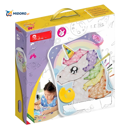 ThreadArt™ Builder | Kreatywna Układanka Z Drutu, Edukacyjna i Zabawna dla Dzieci