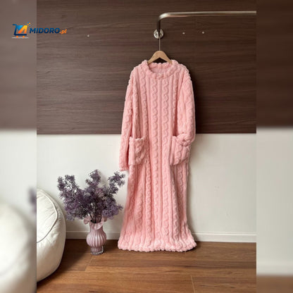 Snugglewear™ Kocykowa Sukienka | Miękki polar, z kieszeniami & ciepła na zimę