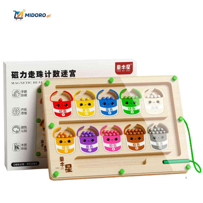 MagnoMaze™ Gra | Logiczne myślenie, motoryka mała i radość z nauki