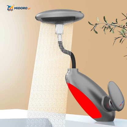 Penguino™ Bateria | Wysuwana, Ciepła/Zimna & Obrotowa z Oświetleniem Nastrojowym