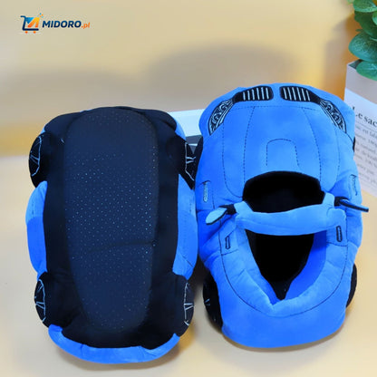 RaceGlide™ Kapcie | Wyścigowe Doznania, Miękki Komfort i Przytulny Dom!