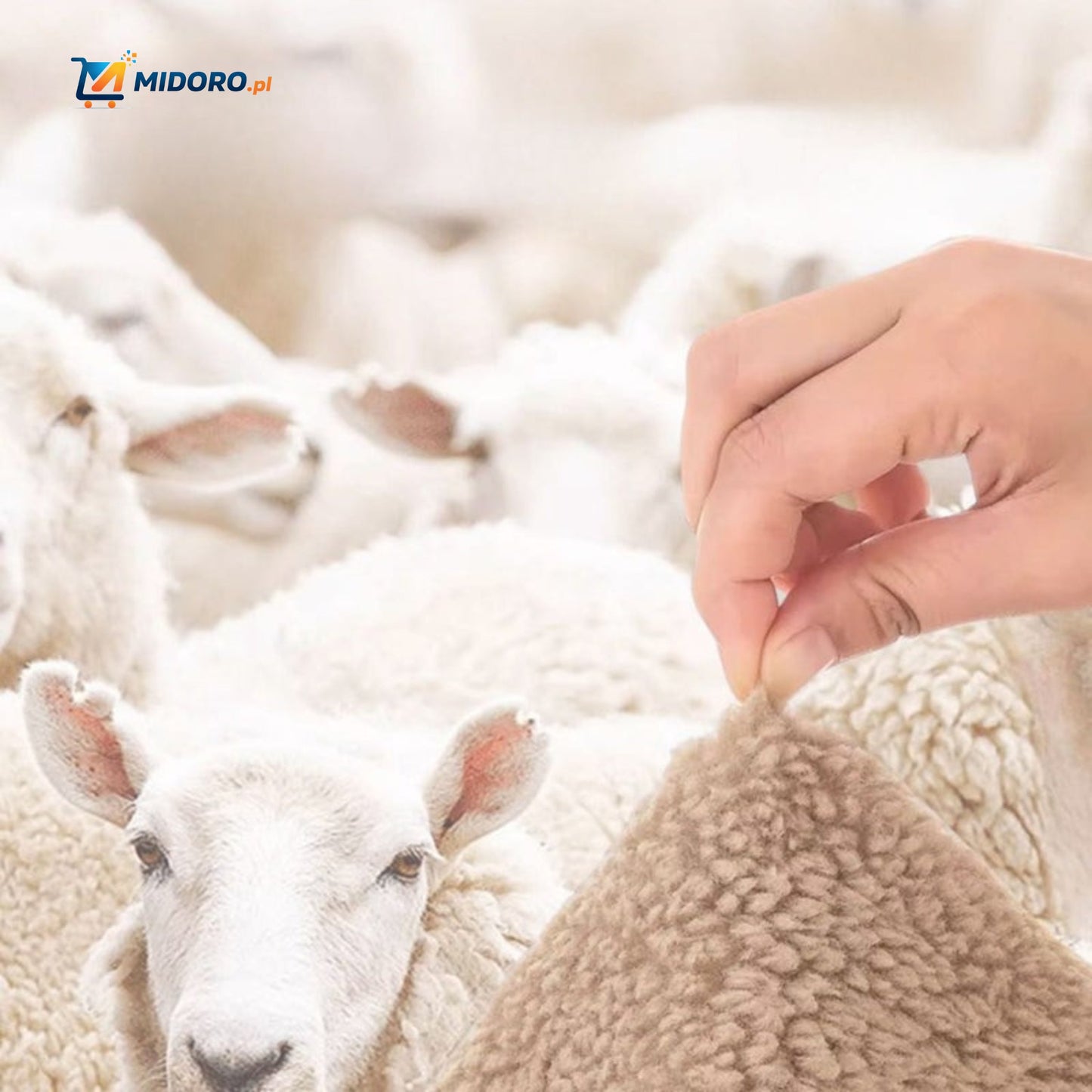 LuxeLamb™ Pokrowiec na Sofę | Miękki Design z Owczej Wełny dla Ciepła i Elegancji!