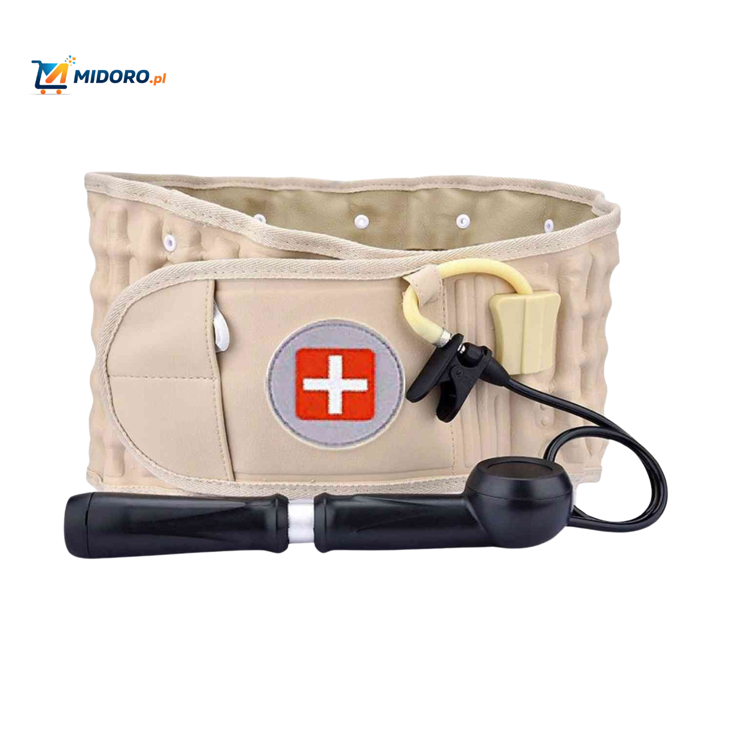 SpineRelief™ Pas | Inflacyjny, Uśmierzanie Bólu Pleców i Wsparcie