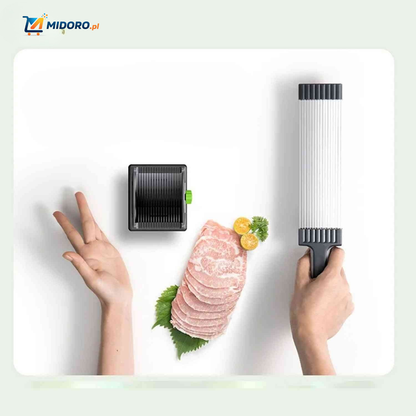 Slicora™ Zestaw do Krojenia Mięsa | Ręczny, Cienkie Plastry & Multi-funkcyjny