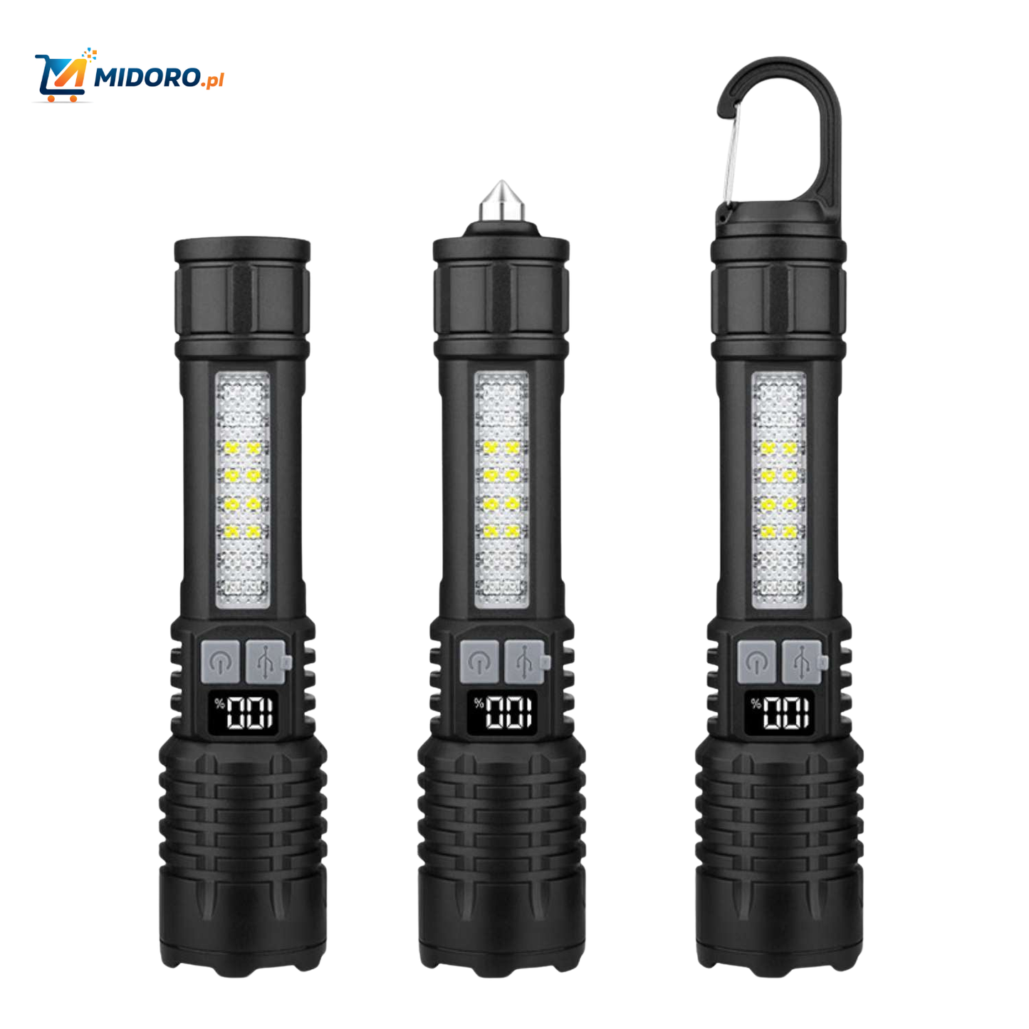 Torchlite™ Latarka | Potężne LED-światło, Ładowalna i Idealna na Zewnątrz!