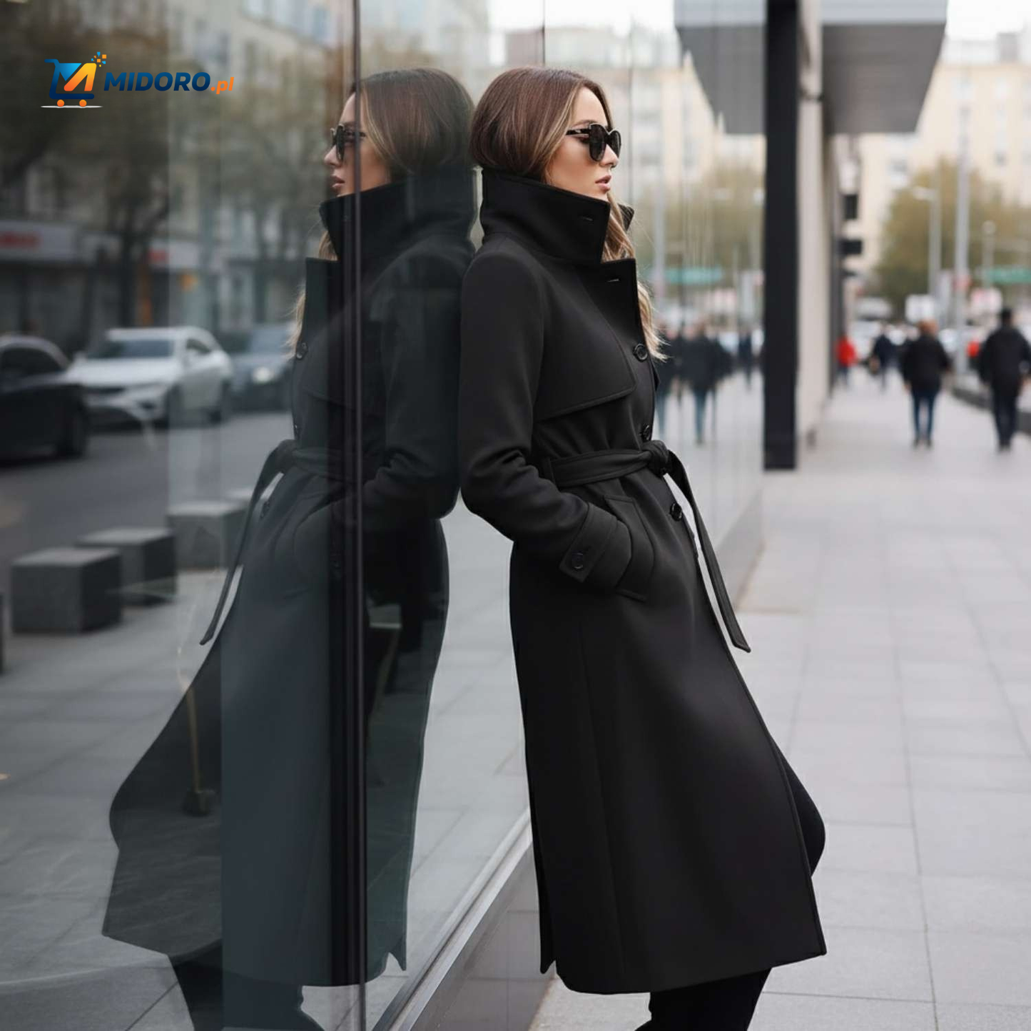 Veloura™ Płaszcz | Elegancki płaszcz z zapięciem na guziki dla kobiet