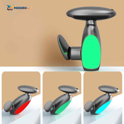 Penguino™ Bateria | Wysuwana, Ciepła/Zimna & Obrotowa z Oświetleniem Nastrojowym