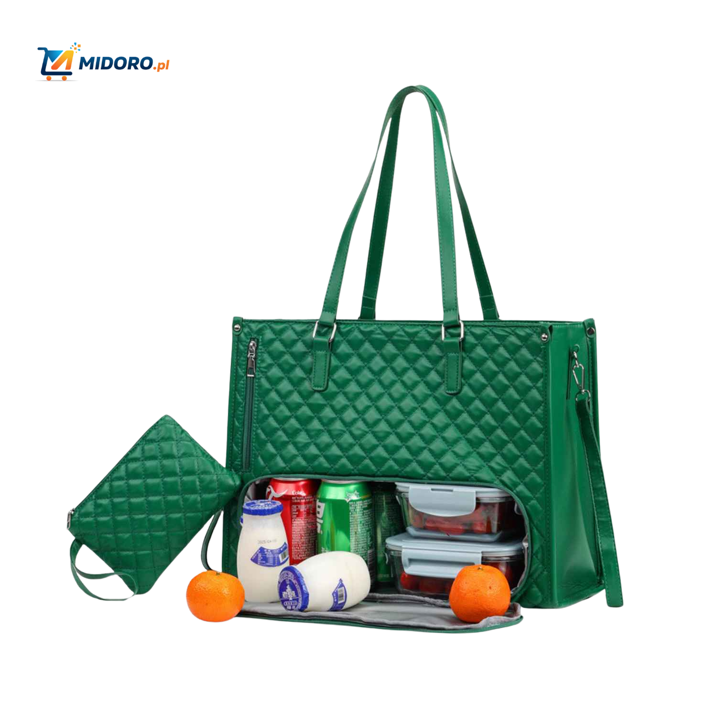 Totezia™ Torba | 2-w-1 Torebka i Torba Chłodząca, Przestronny i Stylowy Design + Darmowa Torebka Wartości 19,95 €