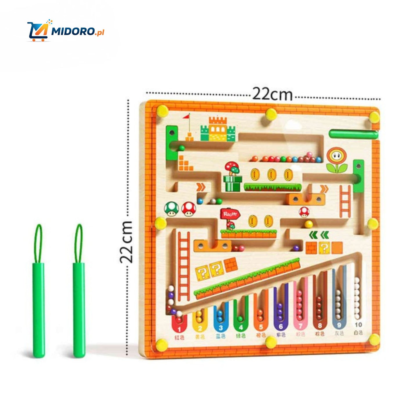 MagnoMaze™ Gra | Logiczne myślenie, motoryka mała i radość z nauki