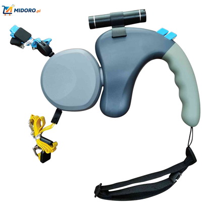 TweeTrek™ Smycz dla psów | Automatyczna, Wciągana & Dla 2 Psów