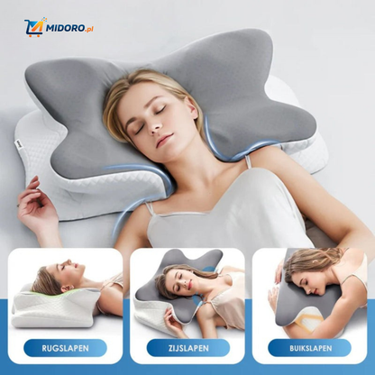 NeckRest™ Ergonomiczne Poduszka z Pianki Memory – Wspierająca i Zachowująca Kształt