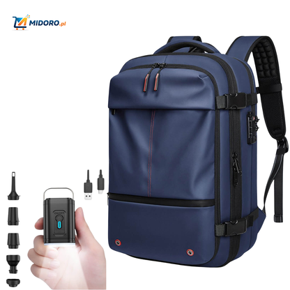 VacuPro™ Torba podróżna z funkcją próżniowego pakowania, kompresyjna i idealna do podróży