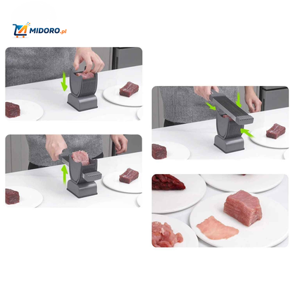 Slicora™ Zestaw do Krojenia Mięsa | Ręczny, Cienkie Plastry & Multi-funkcyjny