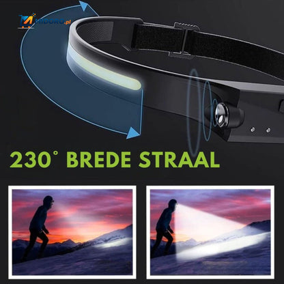 NightRay™ Latarka czołowa | Ultra jasna, ładowalna i lekka