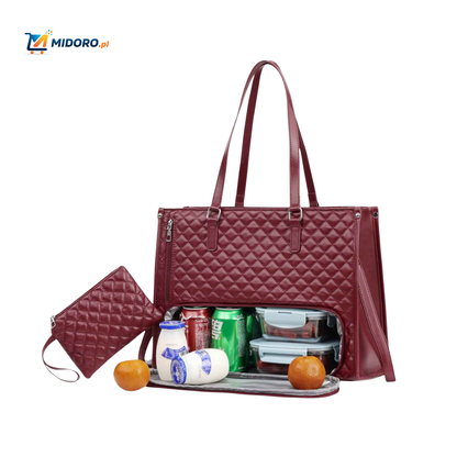 Totezia™ Torba | 2-w-1 Torebka i Torba Chłodząca, Przestronny i Stylowy Design + Darmowa Torebka Wartości 19,95 €