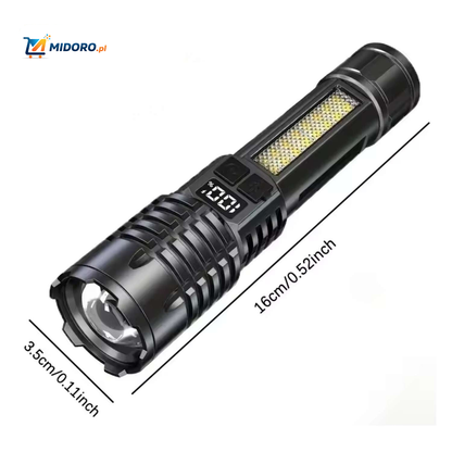 Torchlite™ Latarka | Potężne LED-światło, Ładowalna i Idealna na Zewnątrz!