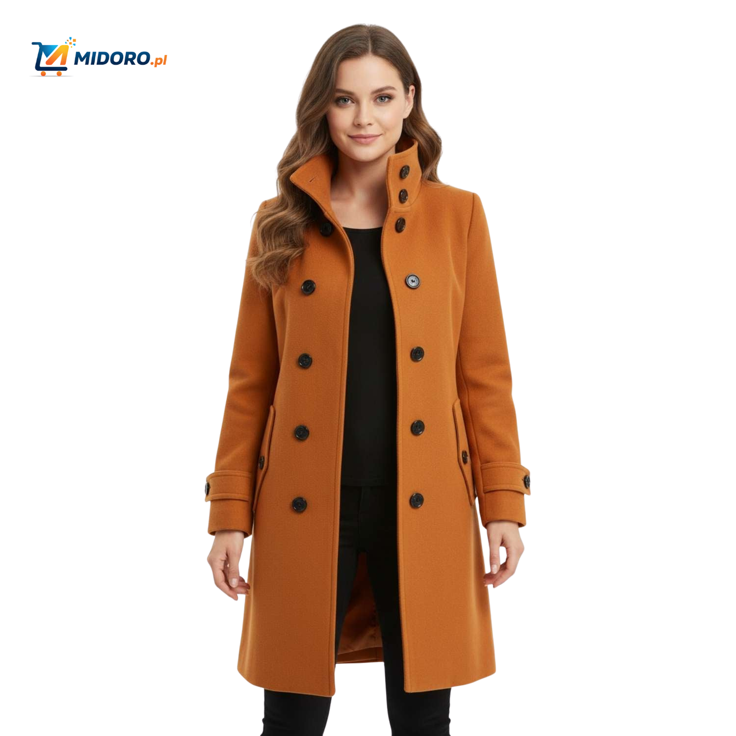 Veloura™ Płaszcz | Elegancki płaszcz z zapięciem na guziki dla kobiet