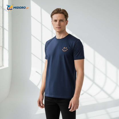 SmileyWave™ T-shirt | Miękka bawełna, wyrazisty design i oddychający