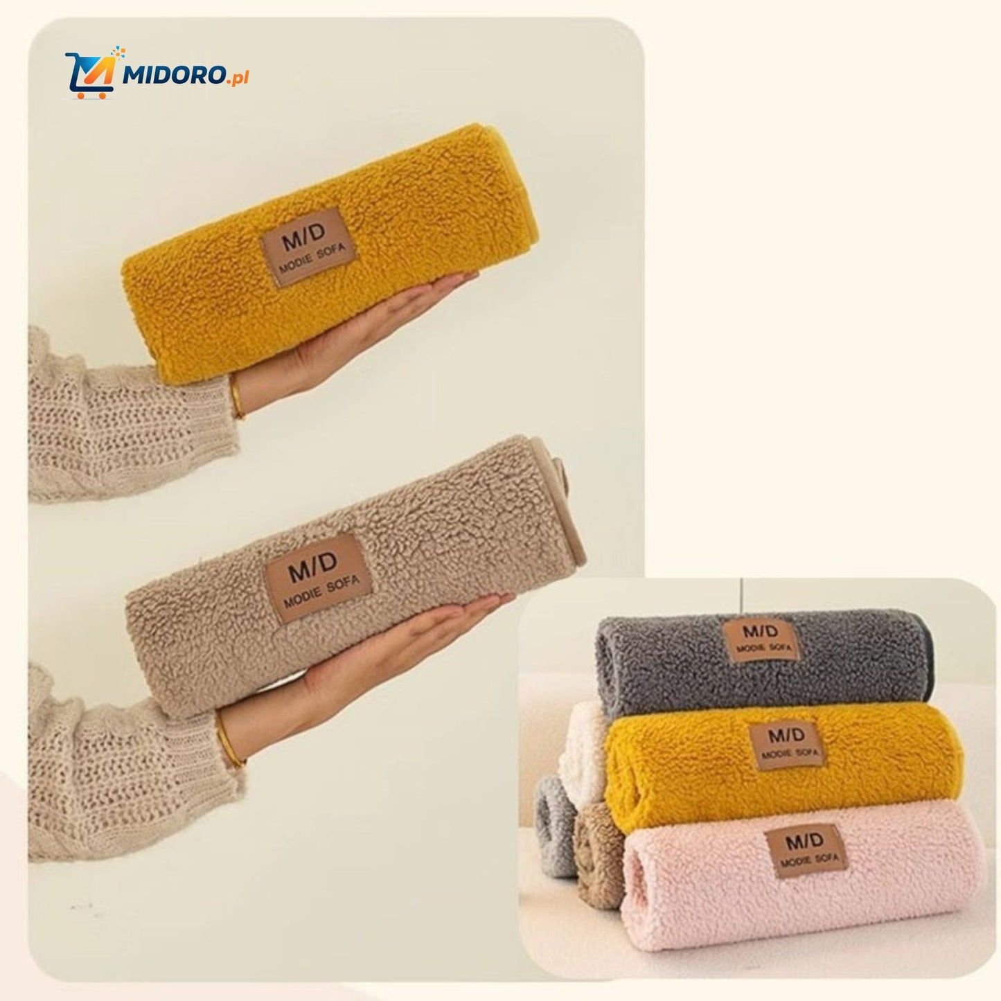 LuxeLamb™ Pokrowiec na Sofę | Miękki Design z Owczej Wełny dla Ciepła i Elegancji!