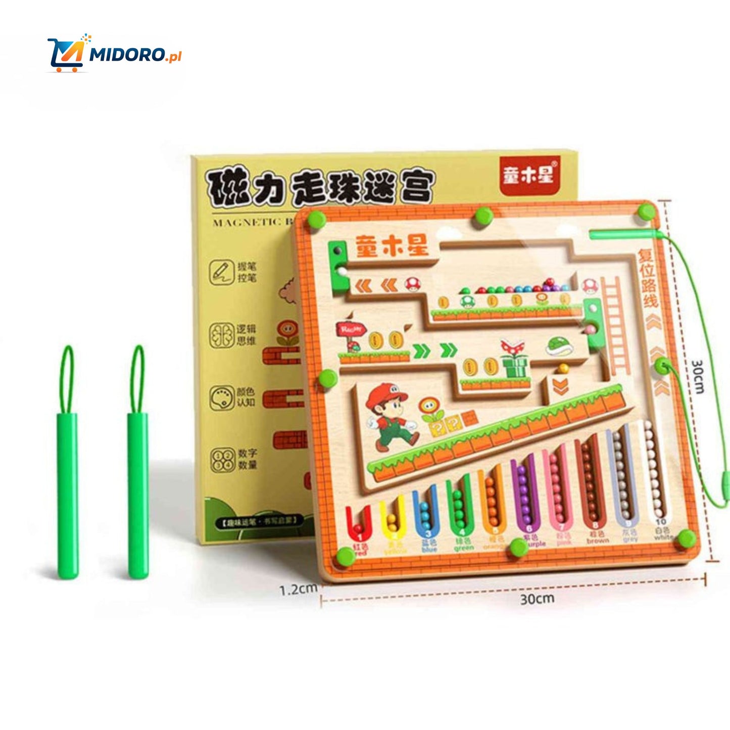 MagnoMaze™ Gra | Logiczne myślenie, motoryka mała i radość z nauki