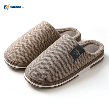 Warmtique™ Kapcie | Miękka bawełna, antypoślizgowe i domowy komfort