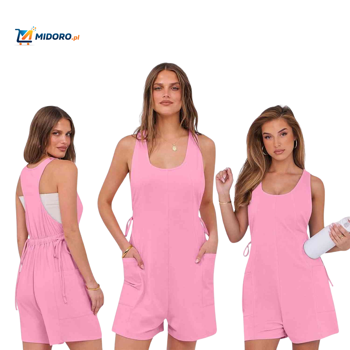 Summiva™ Kombinezon | Bez pleców, Oddychający i Idealny na Letnie Stylizacje