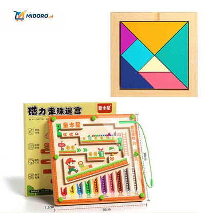MagnoMaze™ Gra | Logiczne myślenie, motoryka mała i radość z nauki