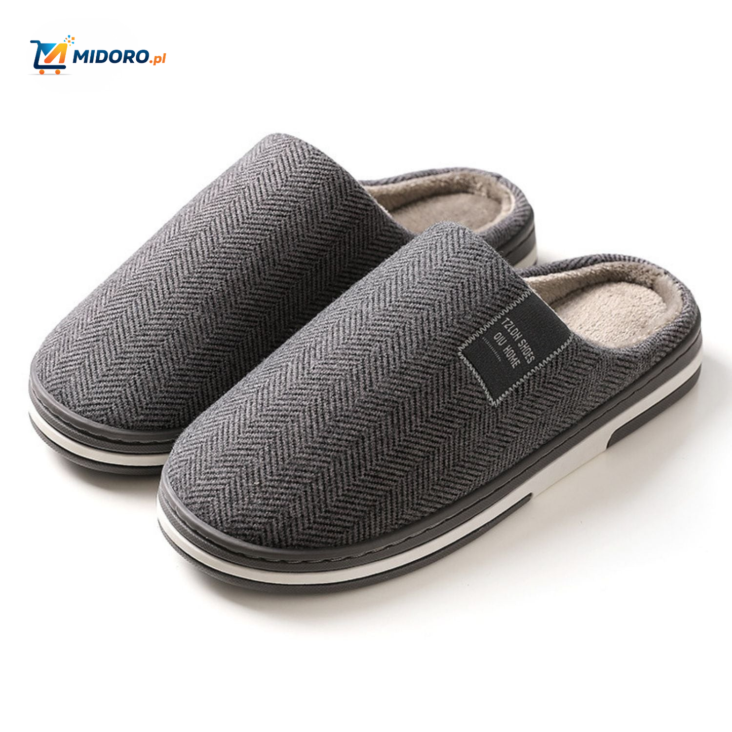 Warmtique™ Kapcie | Miękka bawełna, antypoślizgowe i domowy komfort